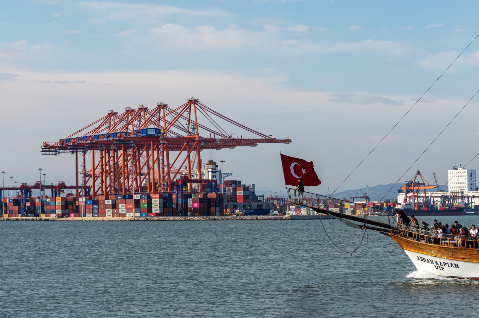  A general view of Mersin International Port (MIP), Mersin, southern Türkiye, June 14, 2020. (iStock Photo)