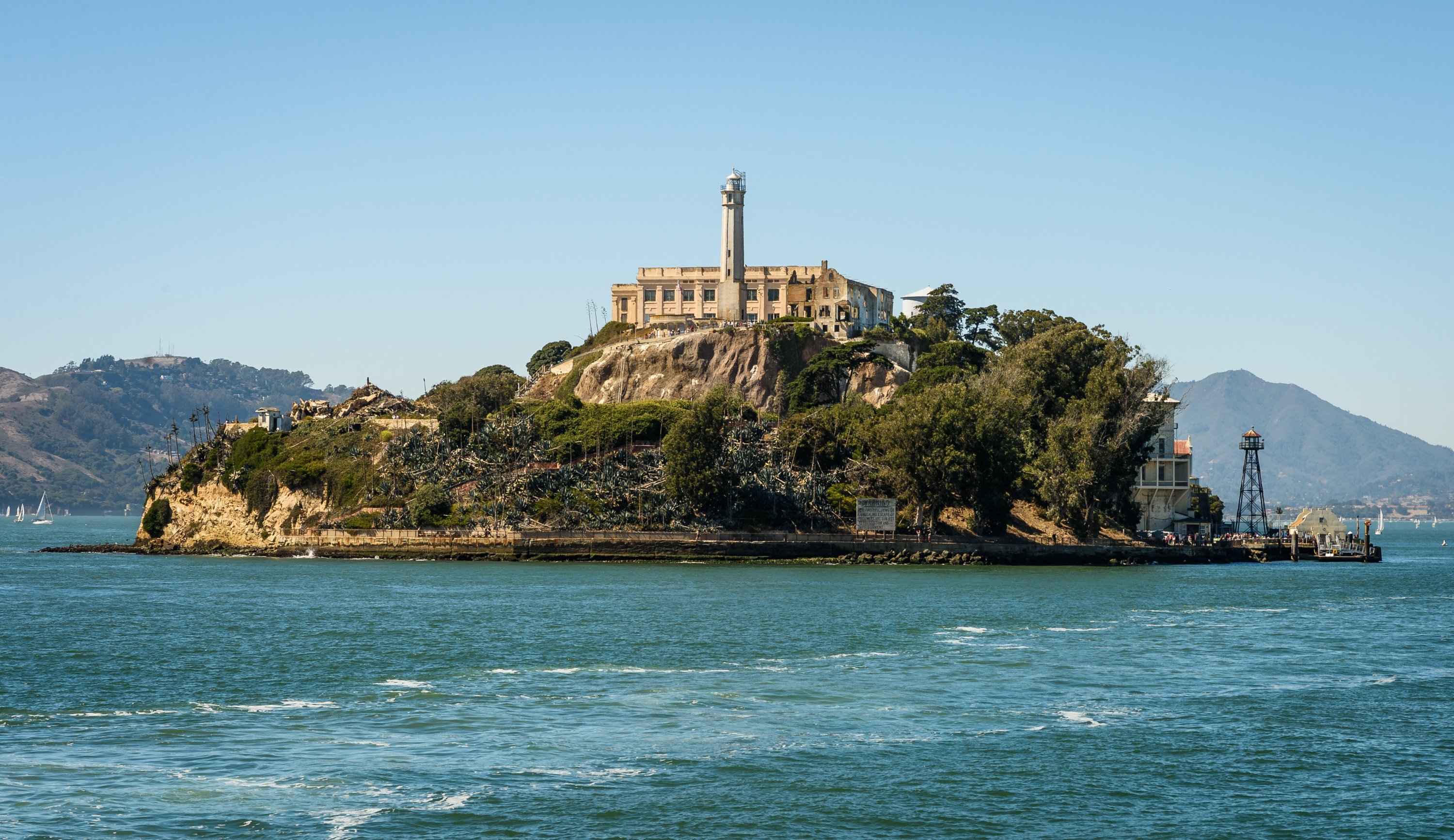 290873 The story of Alcatraz dates back to 1861 when it was initially employed for military purposes, safeguarding the city of San Francisco. (Getty Images Photo)