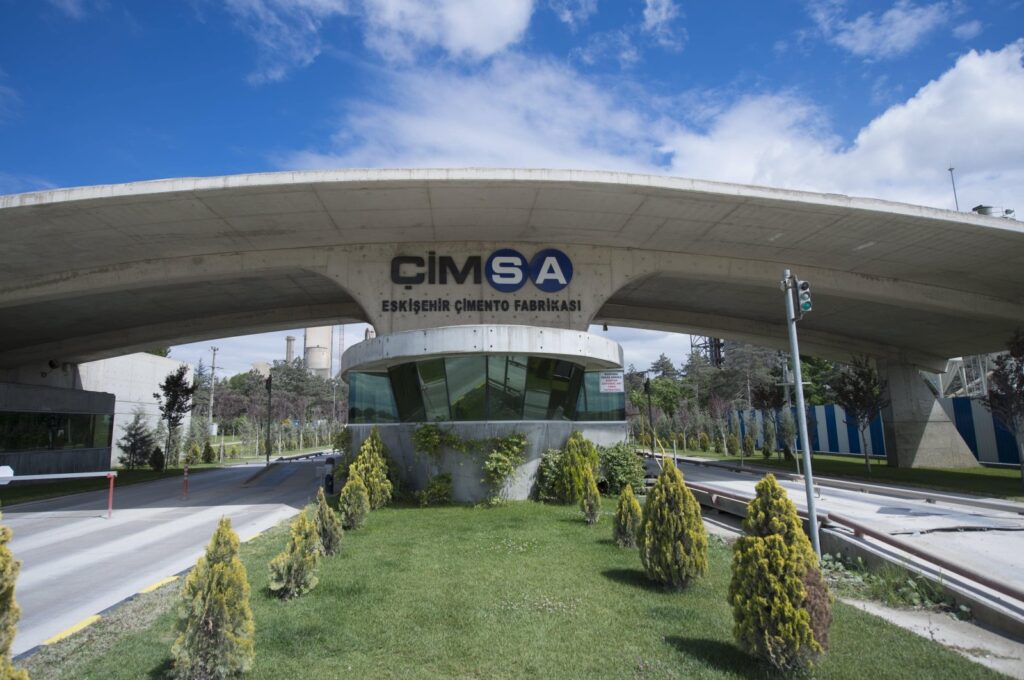 Çimsa cement factory in Türkiye's central Eskişehir province is seen in this undated photo. (Courtesy of Çimsa)