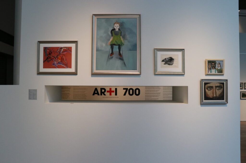 The artworks at the Istanbul Museum of Painting, and Sculpture are displayed as part of "Artı 700" exhibition, Istanbul, Türkiye, Sept. 1, 2023. (Photo courtesy of Istanbul Museum of Painting, and Sculpture)