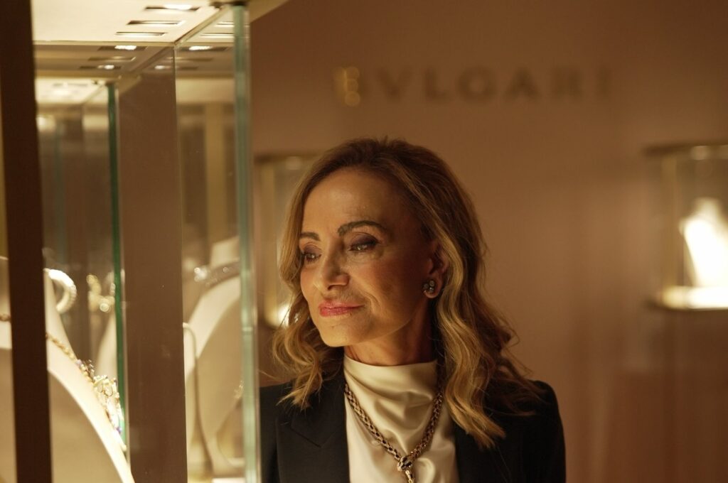 Bulgari's Jewelry Creative Director Lucia Silvestri, Istanbul, Türkiye. (Photo courtesy of Bulgari Istanbul)