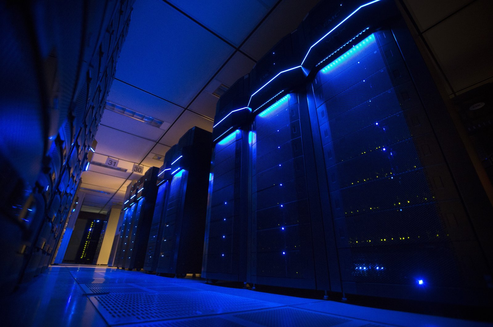 Equinix is responding to the surge in demand in Türkiye by expanding its data center investments in Istanbul's Ümraniye district. (AP Photo)