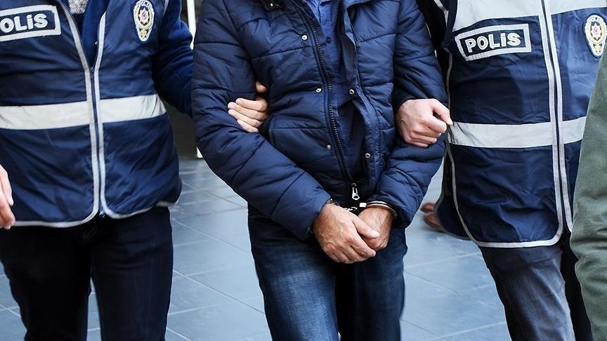 Turkish police apprehend an individual in this undated file photo, Türkiye. (AA Photo)