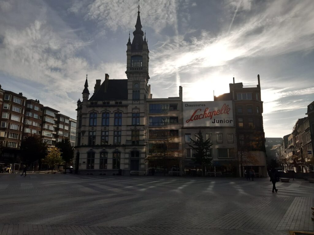 Charleroi City Square offers a range of restaurants, cafes and bars, Nov. 28, 2023. (Photo by Irfan Raja)