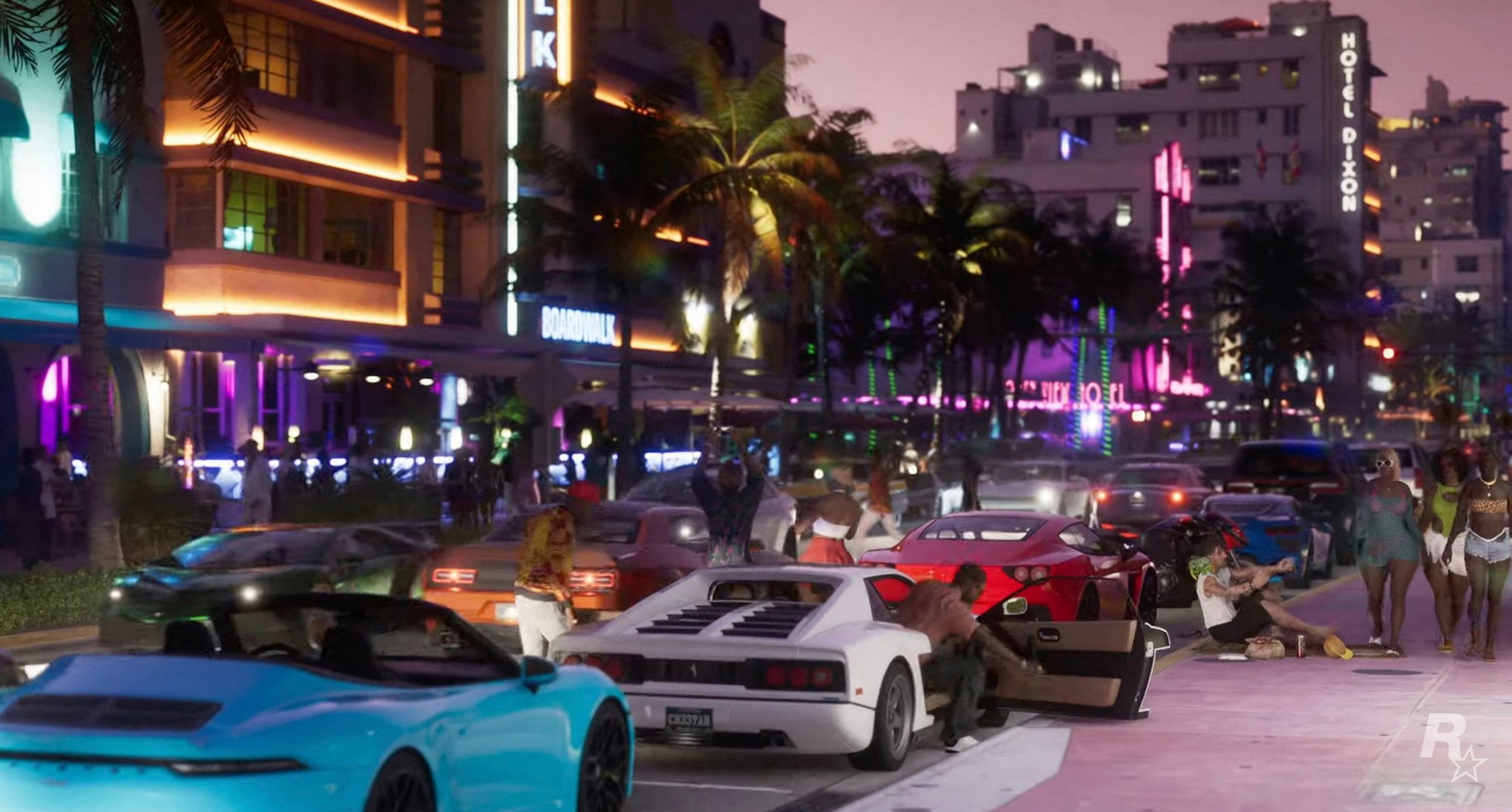 304093 This handout courtesy of Rockstar Games shows a video grab of the trailer of Grand Theft Auto 6 video game, Dec. 4, 2023. (AFP Photo)