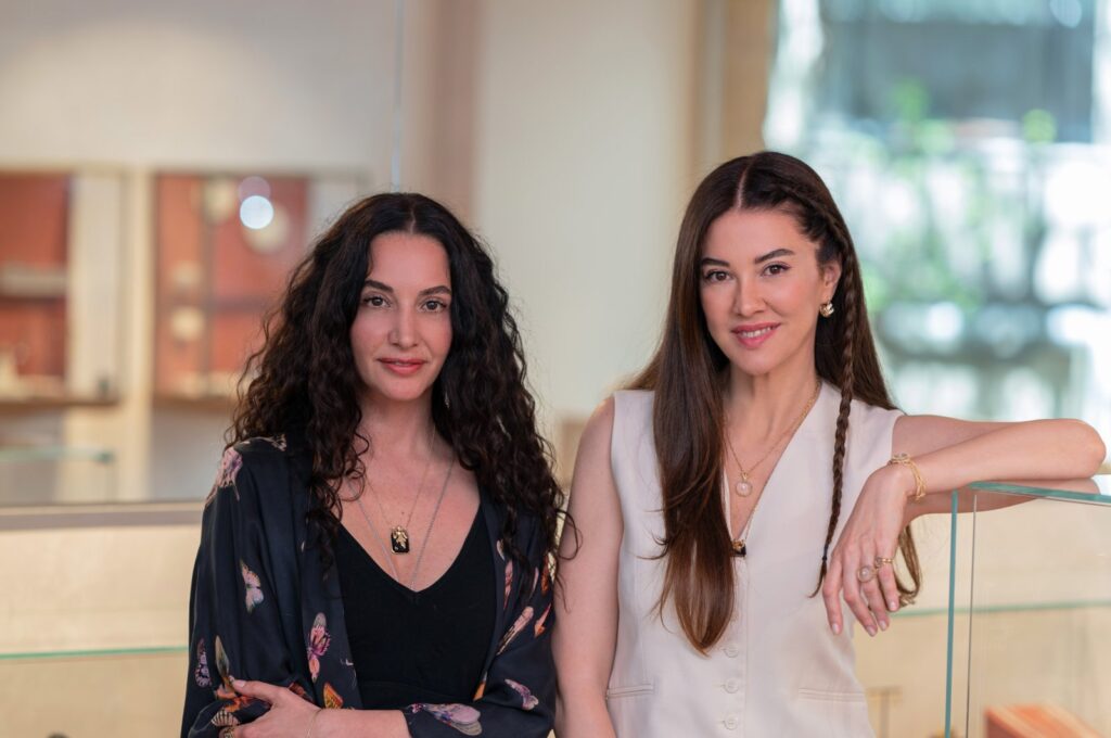Buket Dizer (L) and Başak Dizer Tatlıtuğ (R) inside Luna Merdin store in Nişantaşı, Istanbul, Türkiye, May 2, 2023. (Photo courtesy of Luna Merdin)