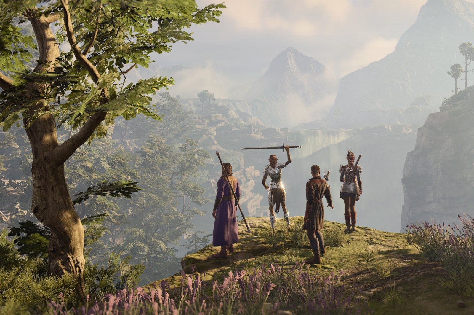 This video game image released by Larian Studios shows a scene from "Baldur's Gate III." (AP Photo)