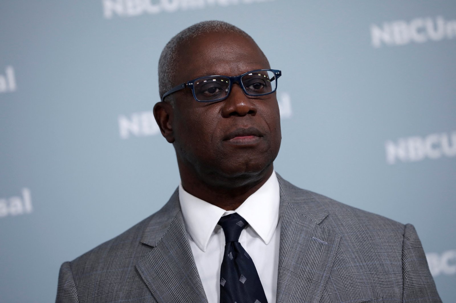Actor Andre Braugher from the NBC series "Brooklyn Nine-Nine" poses at the NBC Universal UpFront presentation in New York City, New York, U.S., May 14, 2018. (Reuters Photo)
