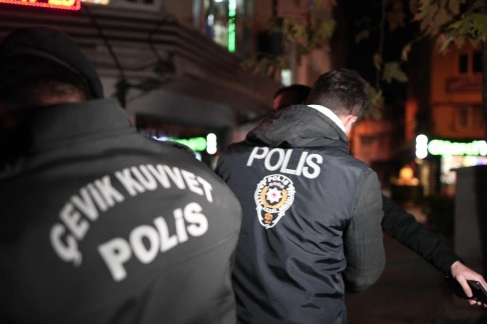 In this undisclosed and undated photo, police officers are seen during a counterterrorism operation, Türkiye. (IHA Photo)