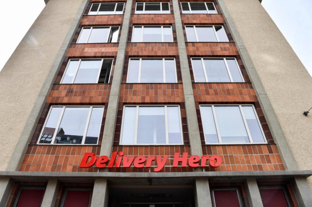 View of the global headquarters of online food ordering and delivery giant Delivery Hero, in Berlin, Germany, June 27, 2017. (AFP Photo)