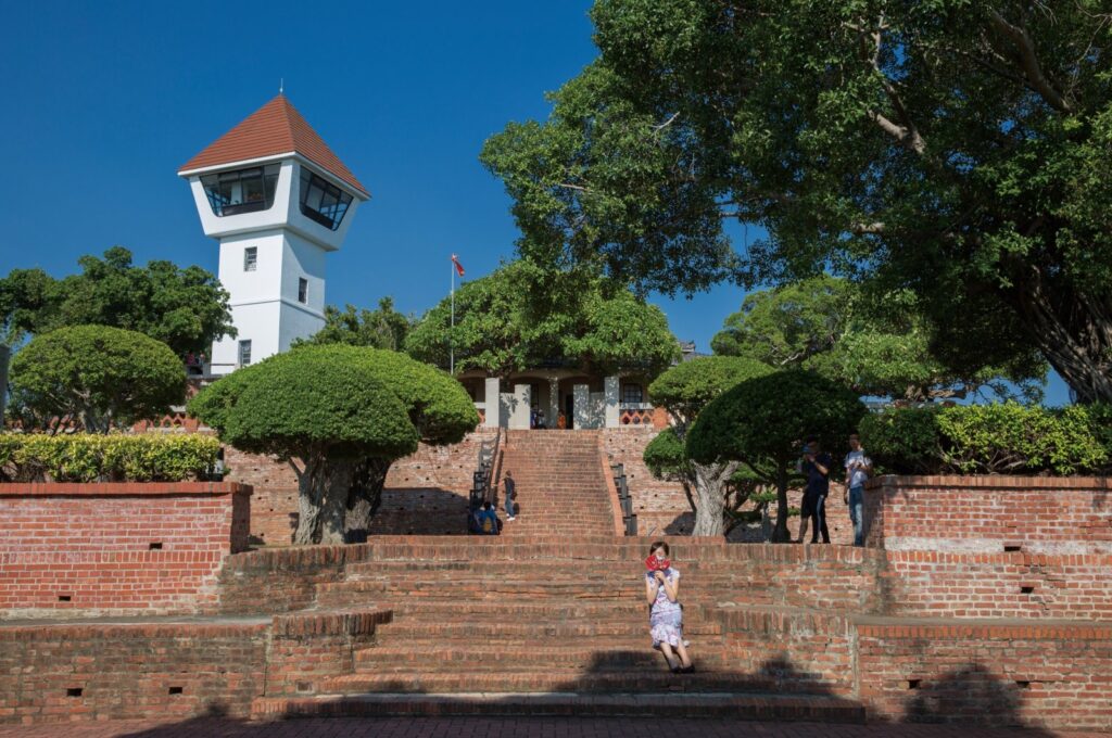Tainan's Anping Fort is a remnant of Dutch colonial rule. (dpa Photo)