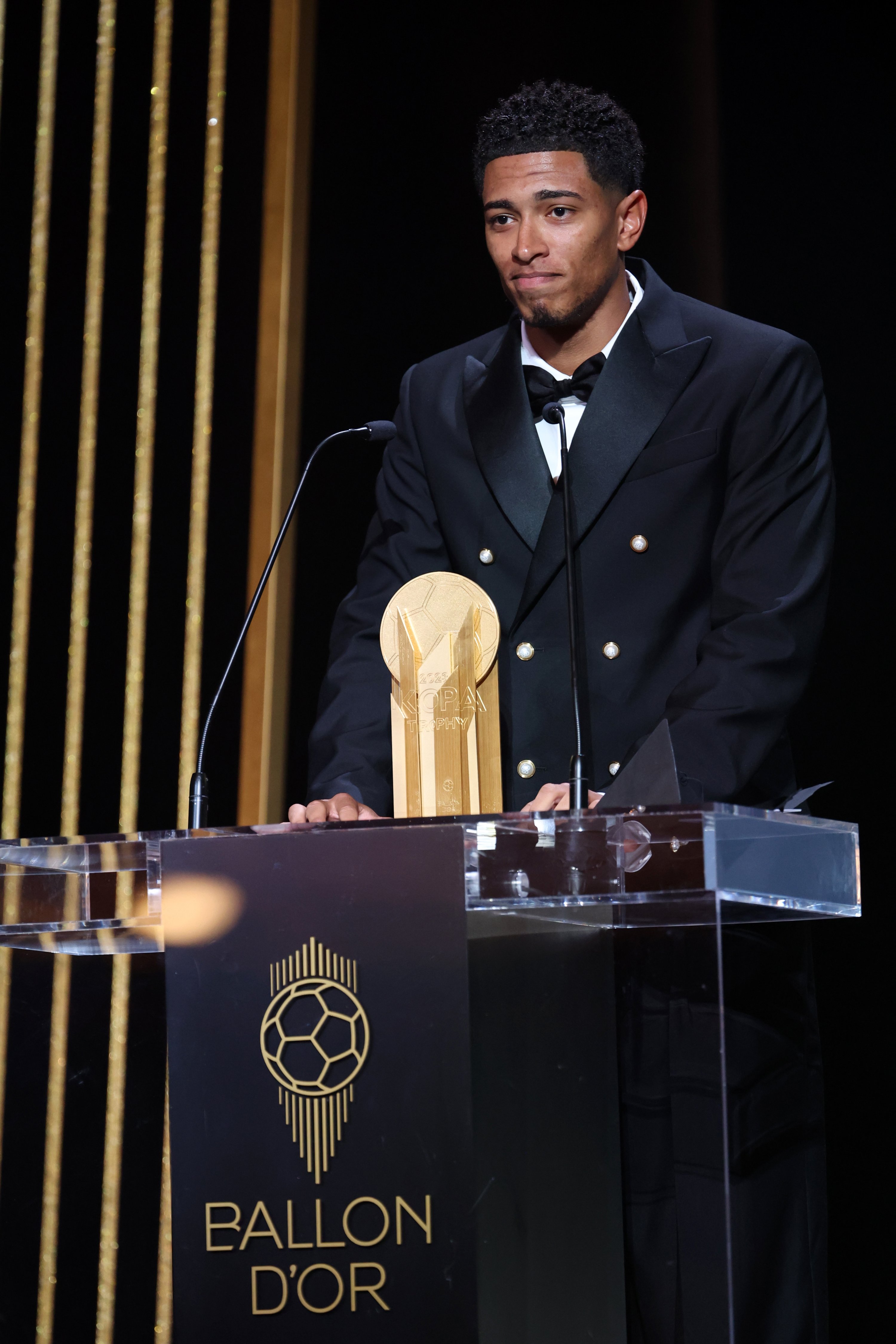 307182 Jude Bellingham attends the 67th Ballon D'Or Ceremony at Theatre Du Chatelet, Paris, France, Oct. 30, 2023. (Getty Images Photo)
