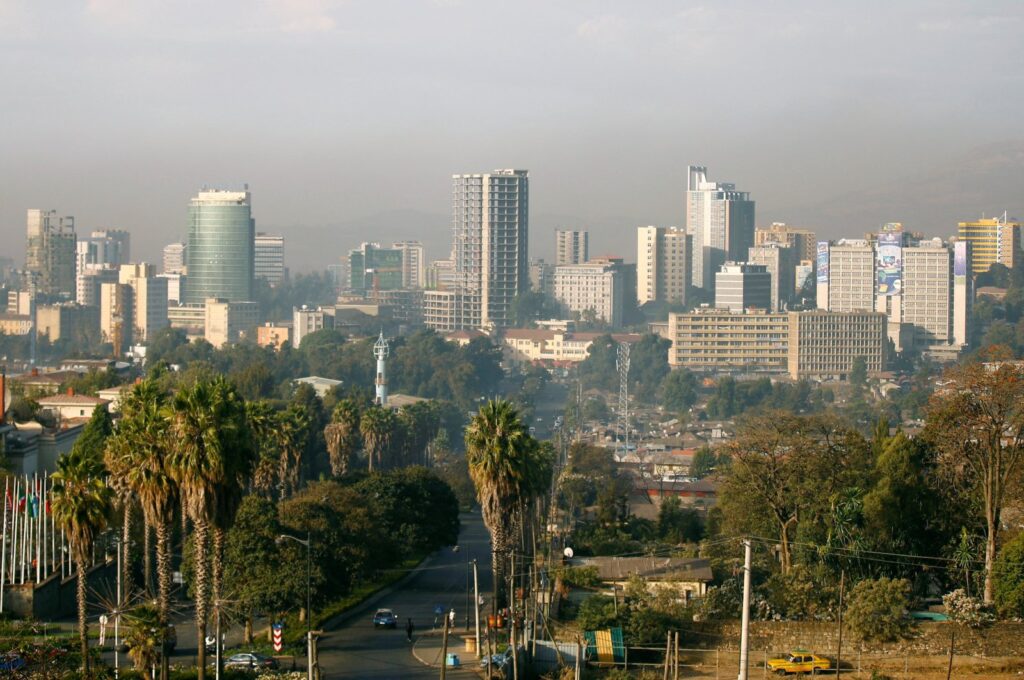 A general view shows the cityscape of Ethiopia's capital Addis Ababa, Jan. 29, 2017. (Reuters Photo)