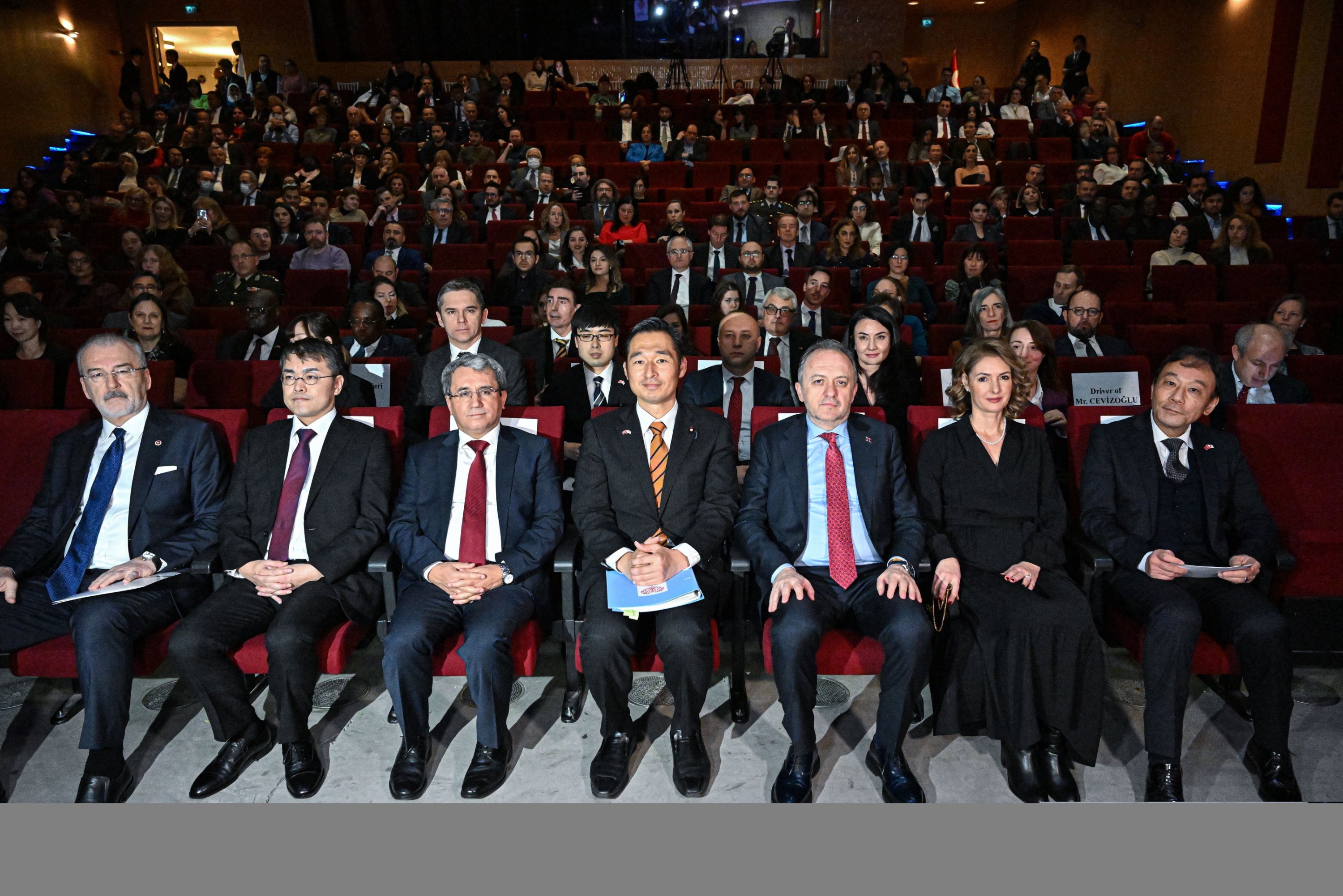 309646 The opening ceremony for the 100th anniversary of the establishment of diplomatic relations between Türkiye and Japan was held in Ankara by the Japanese Embassy as Takahiko Katsumata, the Japanese ambassador to Ankara, delivered the opening speech, Ankara, Türkiye, Jan. 10, 2024. (AA Photo)