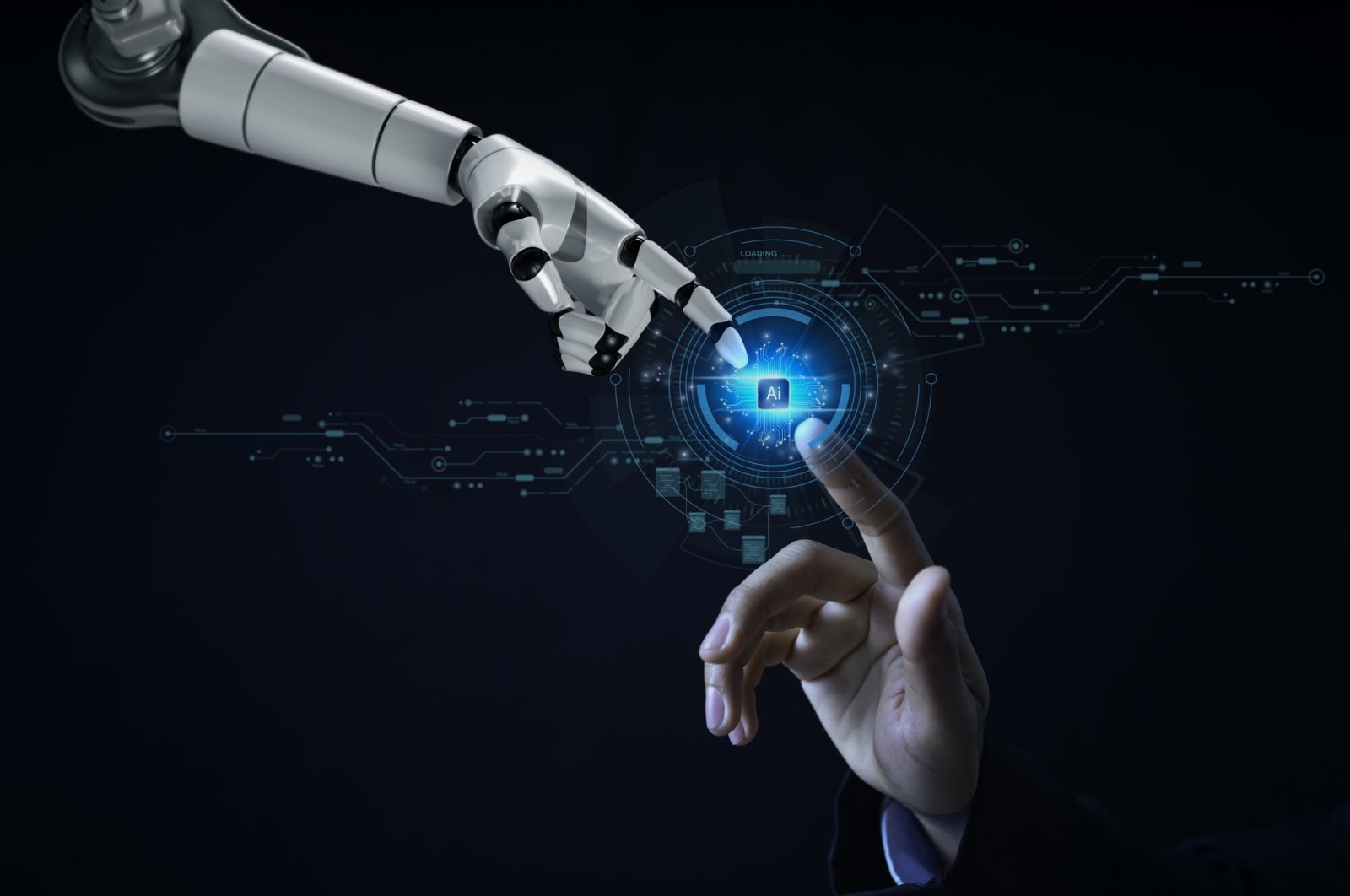 AI has become increasingly integrated into our jobs recently. (Getty Images Photo)