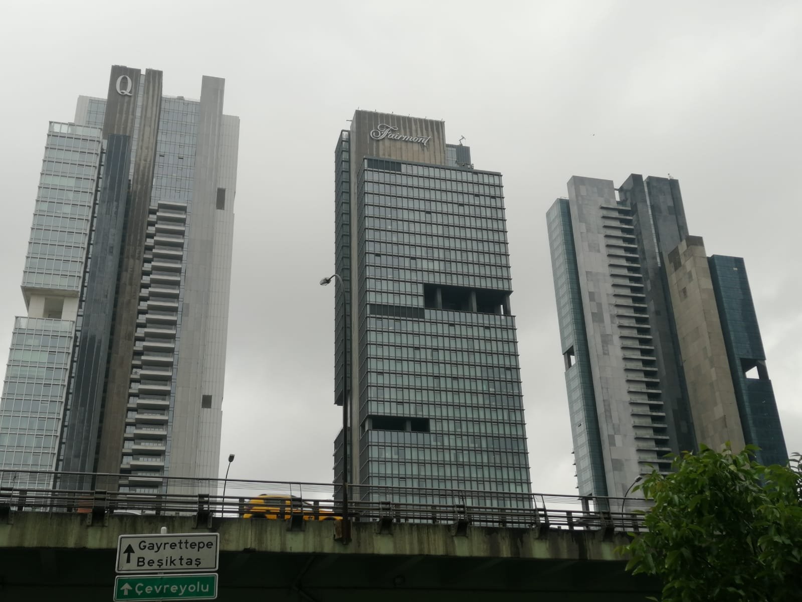 High-rise towers in Mecidiyeköy, Istanbul, Jan. 29, 2024. (Photo by Sisa Bodani)