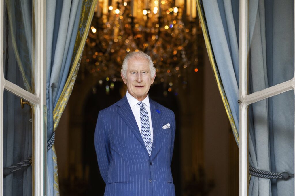 British monarch King Charles III is seen during the state tour of France in September 2023. (AP File Photo)