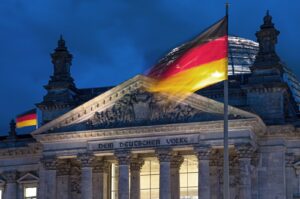 The German parliament building, the Reichstag, in Berlin, Dec. 9, 2022. (Getty Images File Photo)