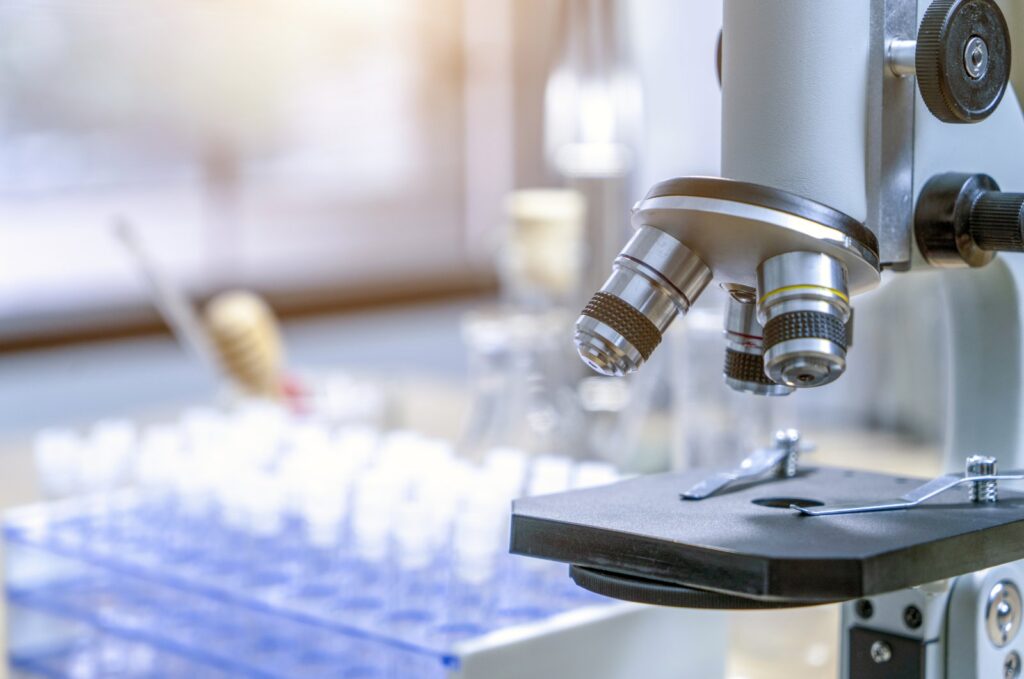 Laboratory test tubes are seen in this undated file photo. (Getty Images, File)