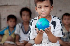 Worldwide, 1.4 billion children aged under 16 lack any form of social protection, leaving them vulnerable to disease, poor nutrition, and poverty. (Getty Images Photo)
