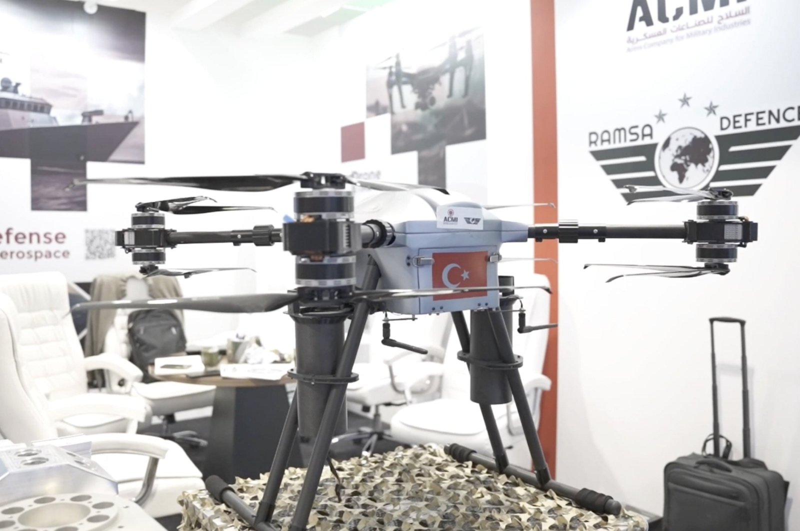 Turkish company Ramsa Defence to be a partner in a $120 million technology investment in Saudi Arabia, Feb. 16, 2024. (AA Photo)