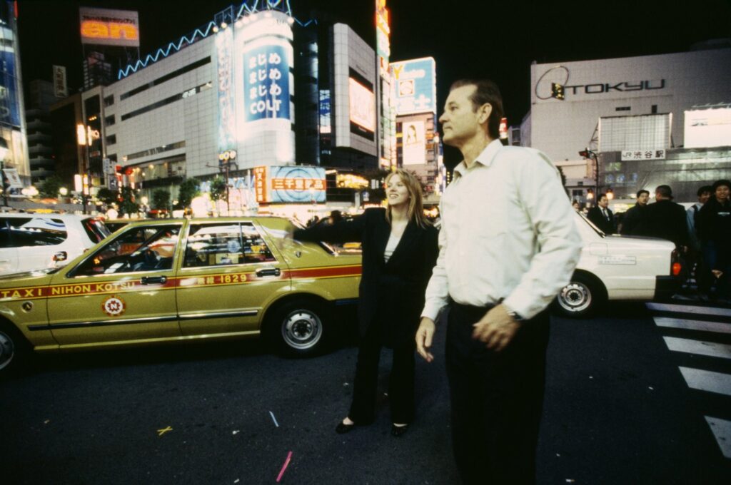 One of the most talked-about films of the 2000s, the Oscar-winning "Lost in Translation" deals with the unexpected relationship that develops between two Americans who feel displaced in a city far from home. (Photo courtesy of Pera Film)