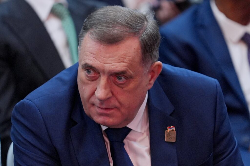 Republica Srpska President Milorad Dodik at Antalya Diplomacy Forum in Antalya, March 1, 2024. (AA Photo)