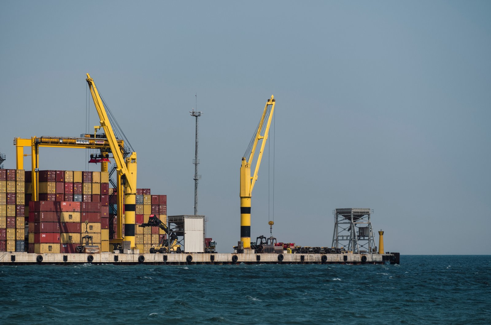 A general view of Tekirdağ port, northwestern Türkiye, Aug. 16, 2022. (Shutterstock Photo)