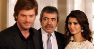 A still shot from the Turkish television series "Aşk-ı Memnu" ("Forbidden Love").