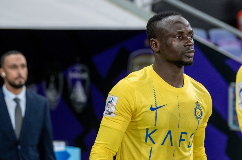 Al Nassr's Sadio Mane during the Asian Champions League match against Al Ain, Riyadh, Saudi Arabia, March 4, 2024. (AA Photo)