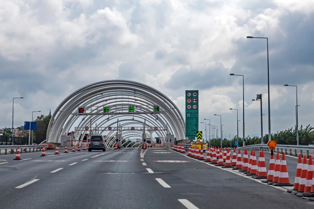 The Avrasya Tunnel connects the European and Asian continents under the Marmara Sea, Istanbul, Türkiye, Sept. 13, 2020. (Shutterstock Photo)