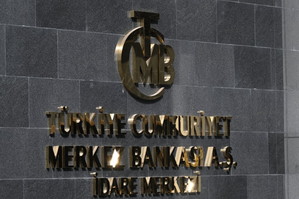 The headquarters of the Central Bank of the Republic of Türkiye (CBRT), Ankara, Türkiye, Oct. 24, 2023. (AA Photo)