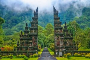 Gates to one of the Hindu temples in Bali, Indonesia. (Shutterstock Photo)