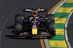 Red Bull's Max Verstappen in action during the Australian Grand Prix 2024 at Albert Park Circuit, Melbourne, Australia, March 24, 2024. (EPA Photo)