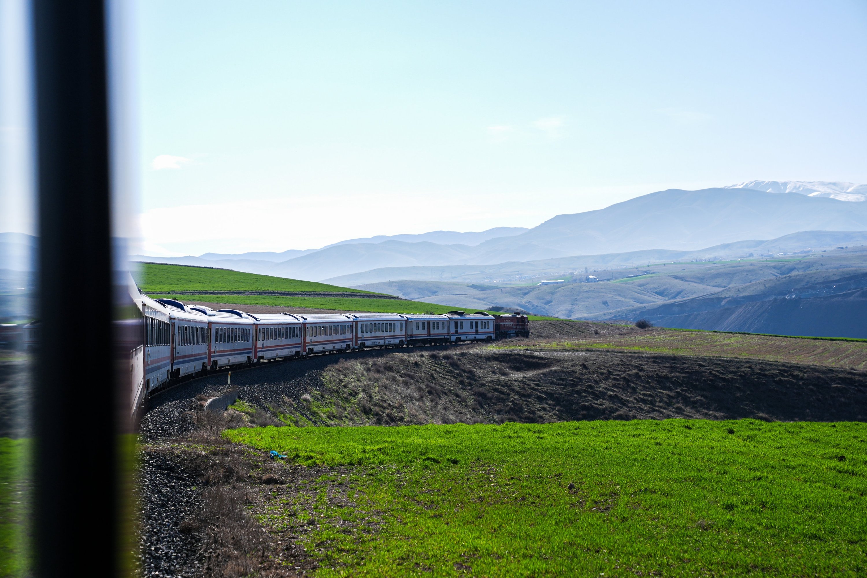 322728 The promotional tour for the tourist train that will offer travelers new experiences along the route from Ankara to Diyarbakır was conducted ahead of its inaugural journey on April 19. (AA Photo)