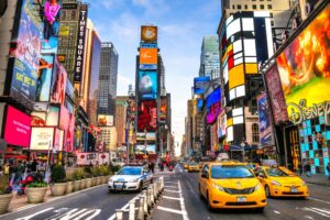 Times Square is an iconic symbol of New York City and the U.S. (Shutterstock Photo)