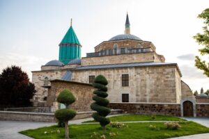 Mevlana Museum in Konya has emerged as the most visited museum in the first three months of this year, Konya, Türkiye, April 6, 2024. (IHA Photo)
