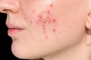 The breakdown of the skin barrier leads to a range of issues from eczema to severe acne, resulting in longer and more expensive treatments. (Shutterstock Photo)