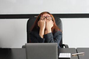 Burnout is exhaustion from prolonged stress or overworking. (Shutterstock Photo)