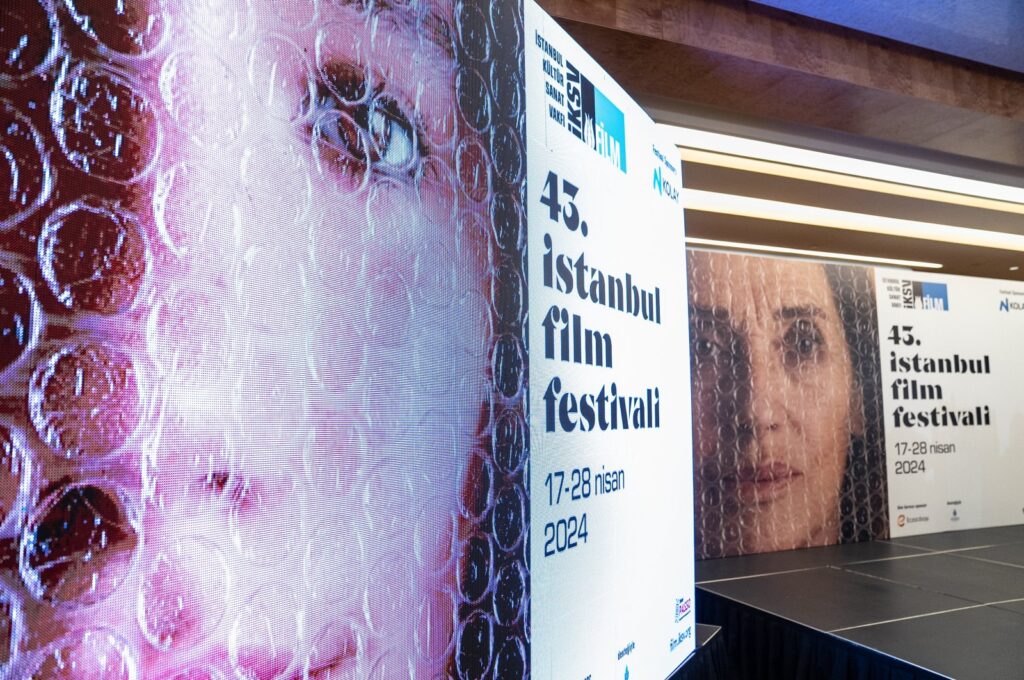 The 43rd Istanbul Film Festival offers a rich program consisting of 132 feature films and 12 short films, including the newest examples of world cinema, cult classics, films by master directors, and works by young talents, Istanbul, Türkiye, March 26, 2024. (AA Photo)