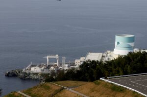 Shikoku Electric Power's Ikata nuclear plant is pictured near the water in Ikata, Japan, Oct. 2, 2018. (Reuters File Photo)