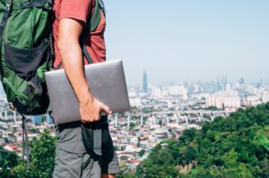 In order to apply for a Digital Nomad Identification Certificate, you are first required to sign up on the platform. (Shutterstock Photo)