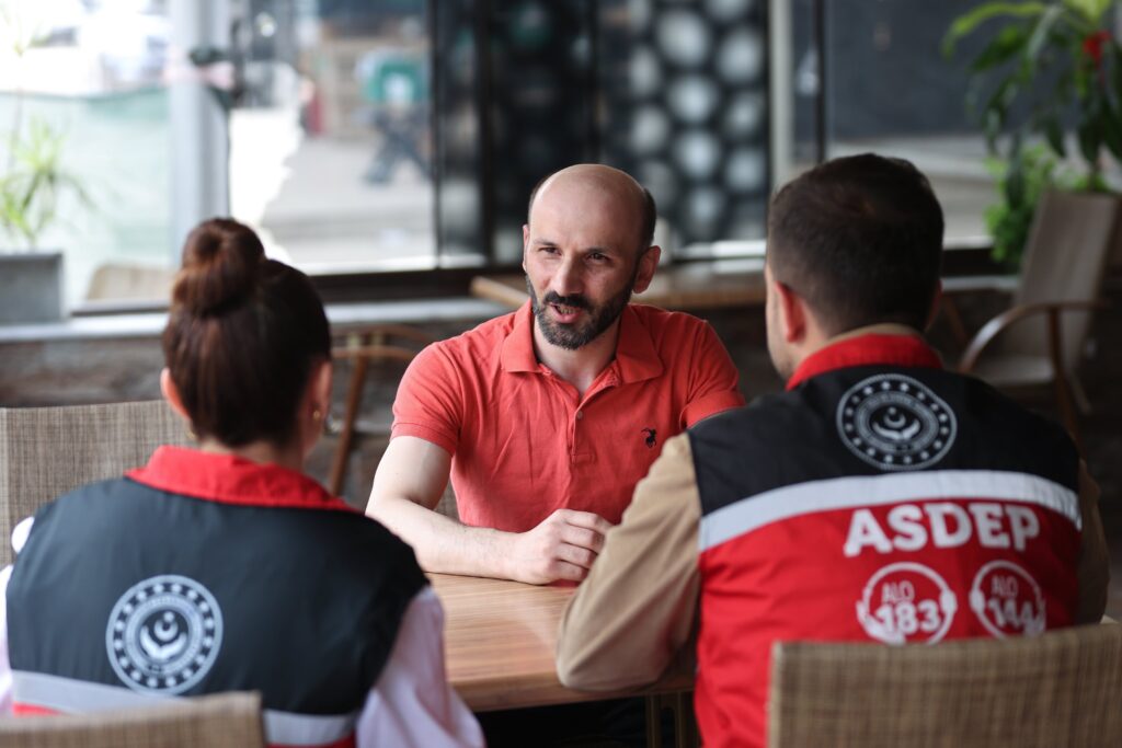 Osman Sungur shares his family's trauma from the Antalya cable car accident, Antalya, Türkiye. April, 25, 2024. (AA Photo)