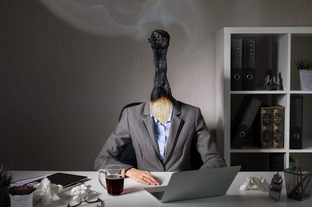 The World Health Organization (WHO) describes burnout as a syndrome "resulting from chronic workplace stress that has not been successfully managed." (Shutterstock Photo)