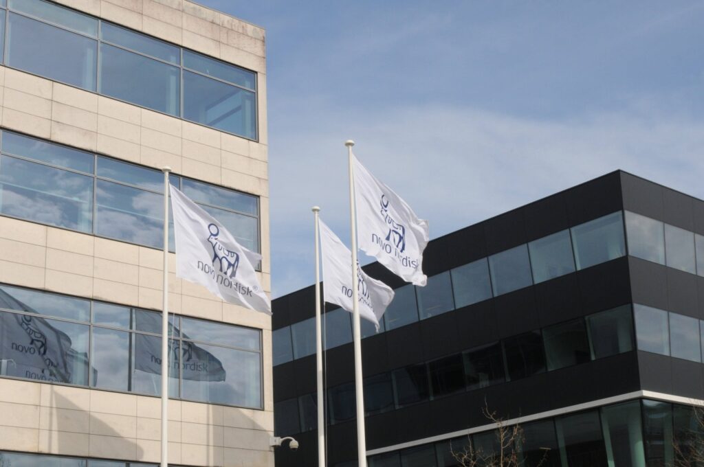 Novo Nordisk medicine company in Copenhagen, Denmark, April 13, 2024. (Reuters Photo)