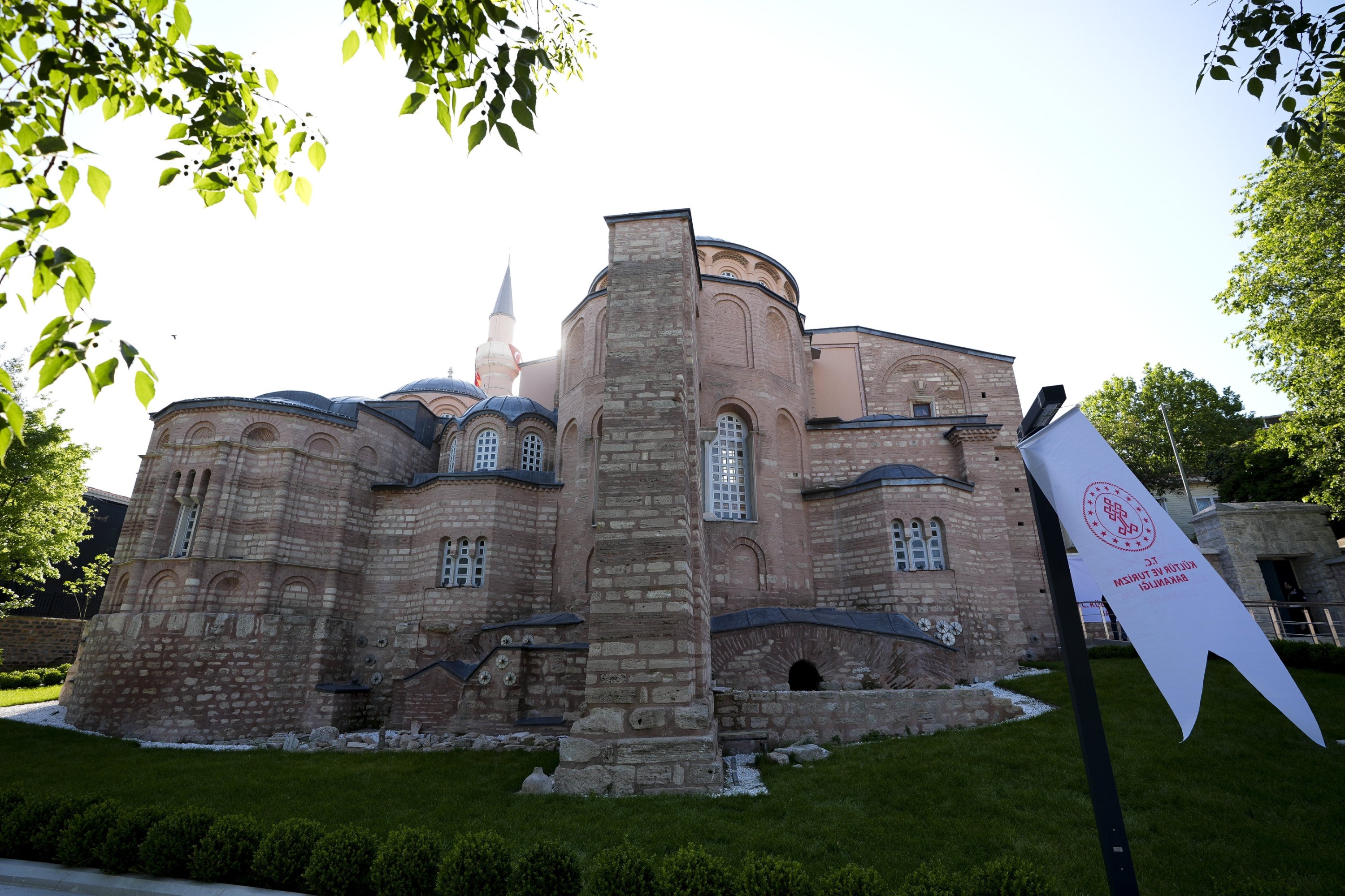 326696 The Kariye Mosque in Istanbul, reconverted to a mosque by Presidential Decree, opened in Istanbul, Türkiye, May, 6, 2024. (AA Photo)