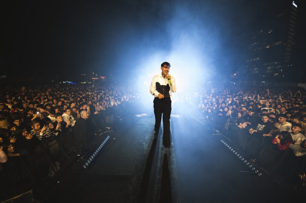 Ataköy Marina, which boasts being Türkiye's first mega yacht marina, also kicked off its open-air stage concerts with Motive, Istanbul, Türkiye, May 4, 2024. (Photo courtesy of Motive)