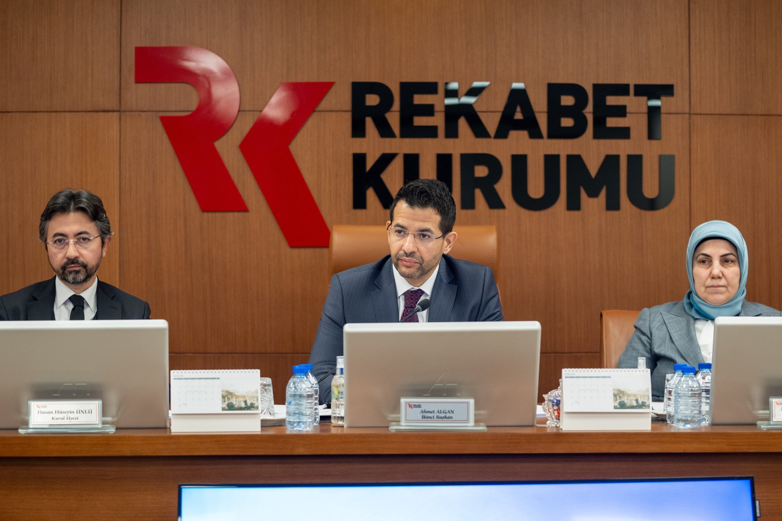 The Competition Board heard oral defenses in its investigation of French schools, Istanbul, Türkiye, April 17, 2024. (AA Photo)