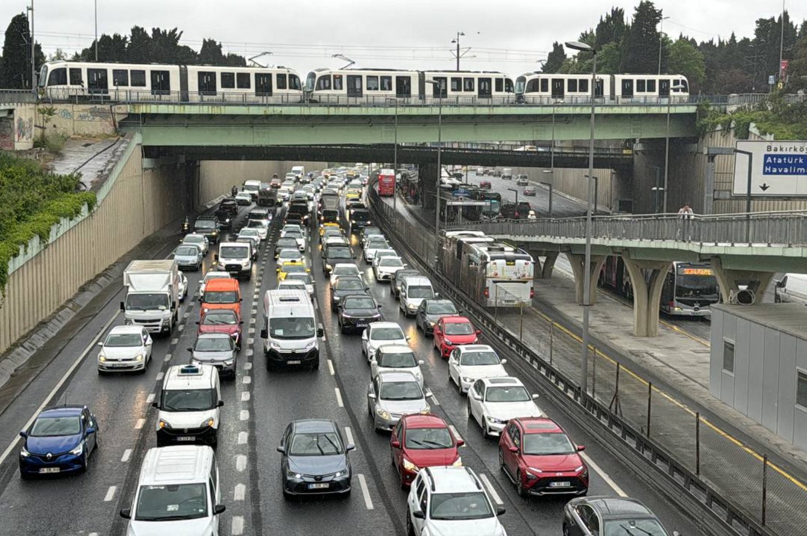 Istanbul Traffic Department conducted 93% more inspections this year, Istanbul, Türkiye, May 13, 2024. (AA Photo)