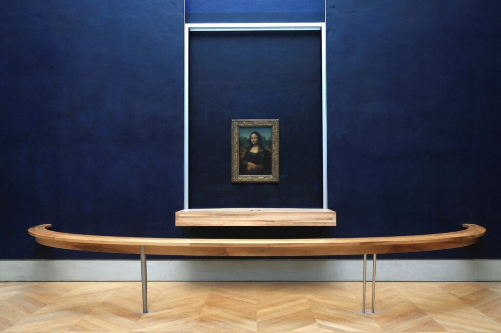 The "Mona Lisa" by Leonardo da Vinci is pictured at the Louvre museum, Paris, France, June 7, 2023. (Reuters Photo)